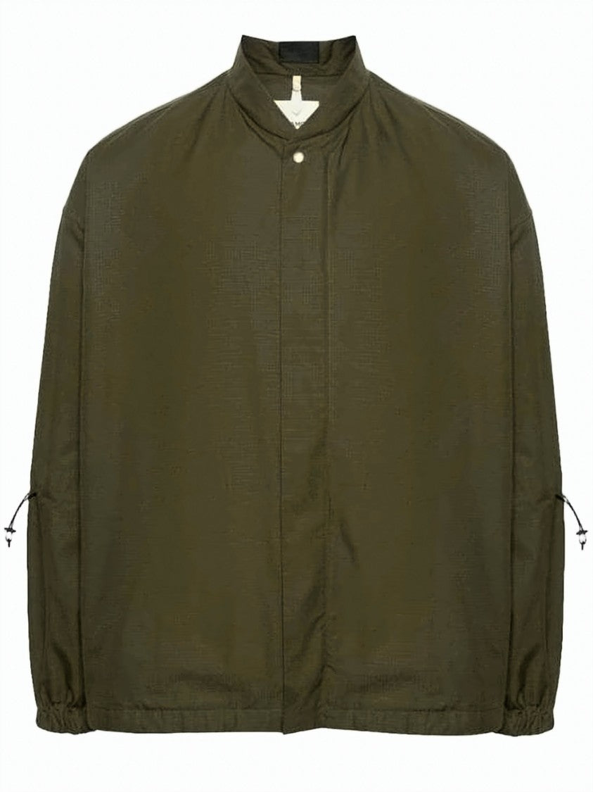Oamc Boxy Oversized Outerwear With High Collar