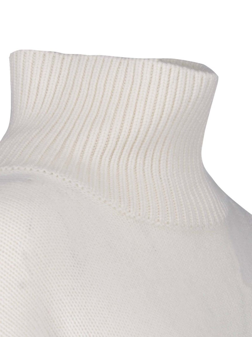 Lisa Yang High Ribbed Turtleneck Relaxed Knit Sweater