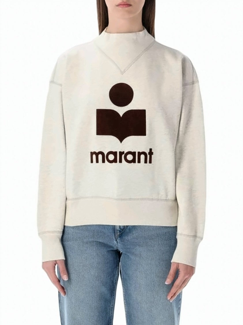 Isabel Marant Relaxed-Fit Graphic Sweatshirt