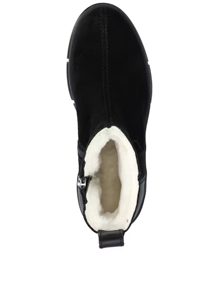 Canada Snow Mount Fiona Suede Shearling Ankle Boots