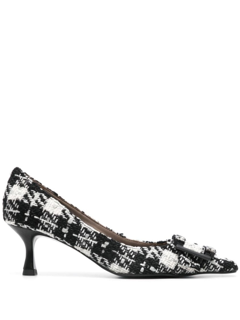 Roberto Festa Tweed Slip-On Shoes