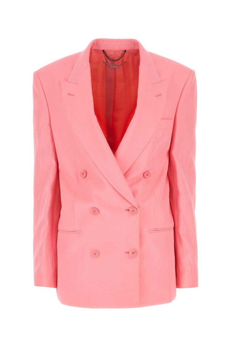 Stella Mccartney Pink Twill Oversize Blazer