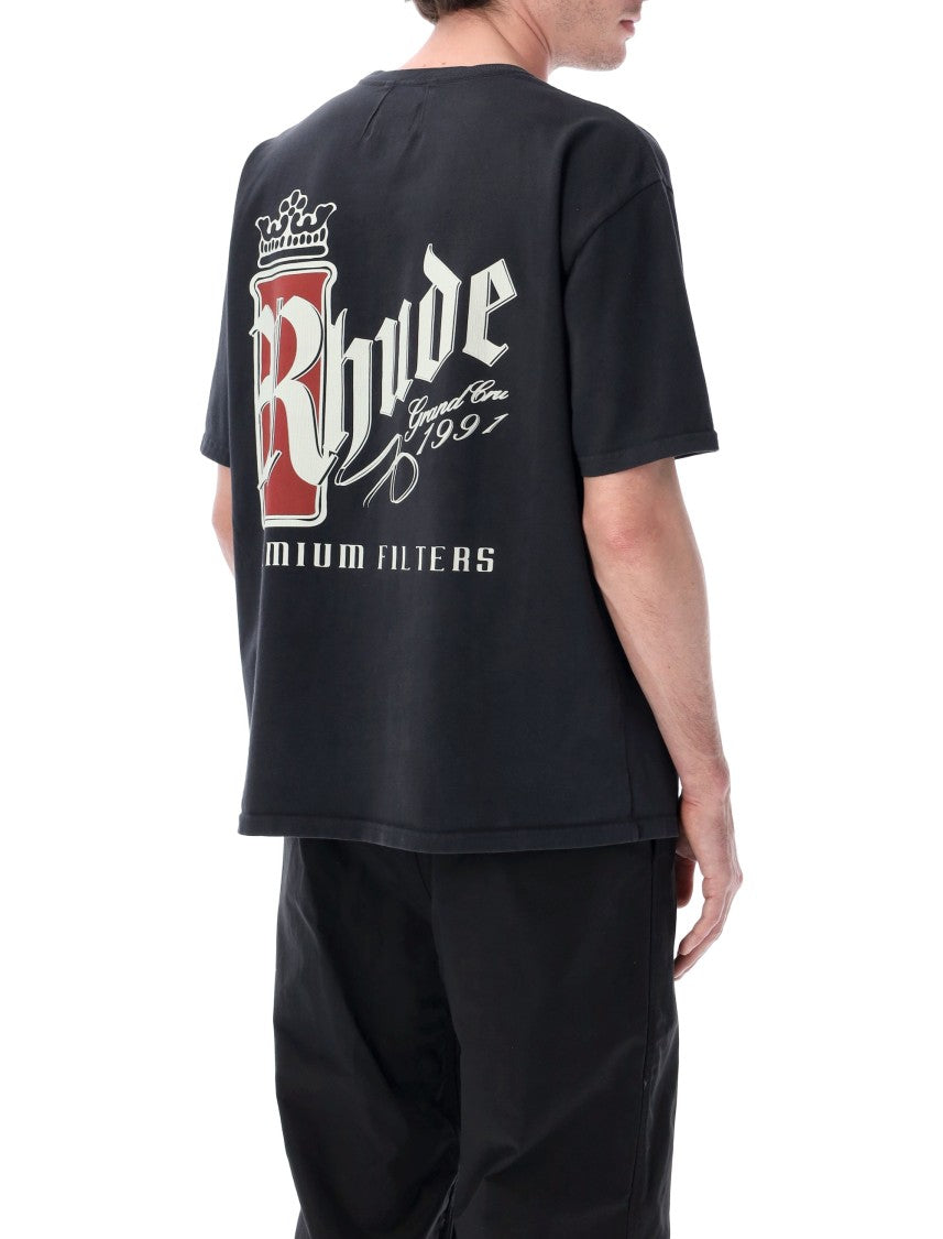 Rhude Fumar 91 Black Crown Tee
