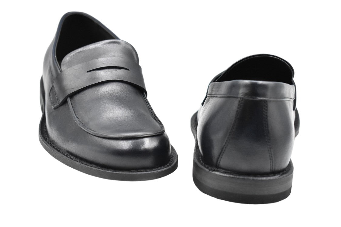 Pantanetti Navy Laced Comfort Refined Low Shoes