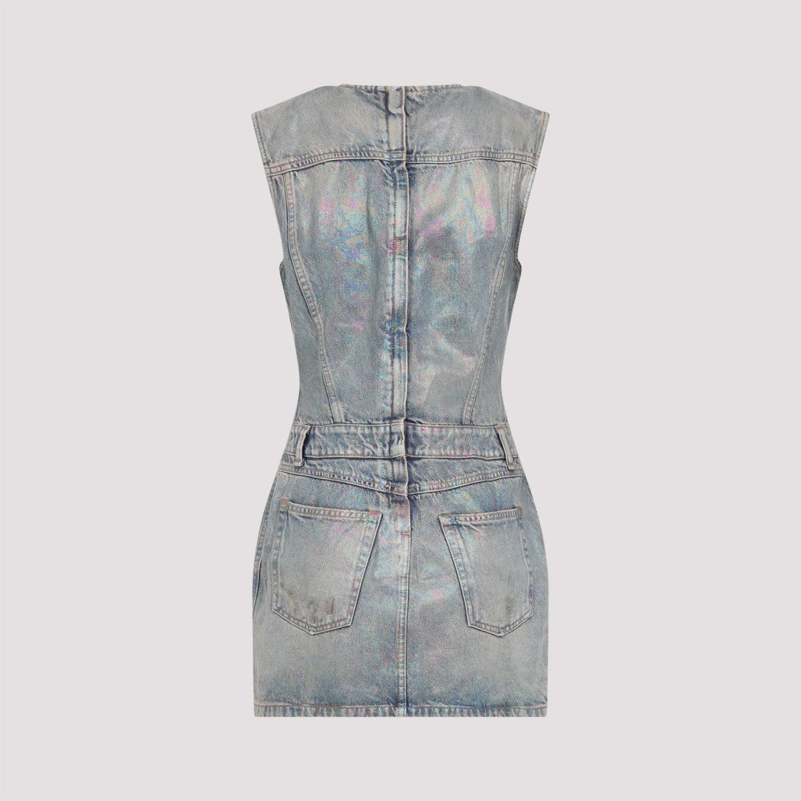 Acne Studios Mid-Blue Cotton Denim Mini Dress