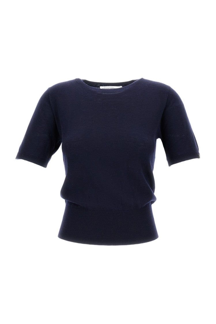 Extreme Cashmere Blue N.416 Noor Short Sleeve T-Shirt