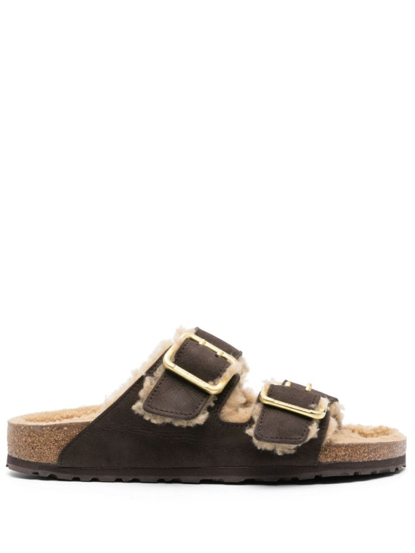 Birkenstock Duble-Strap Sherling Slides