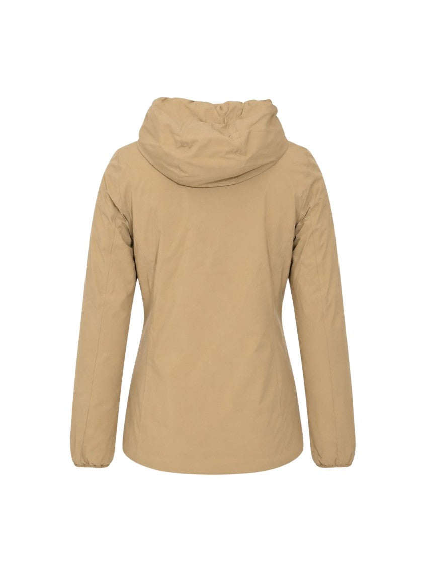K-Way Reversible Hooded Jacket With Streamlined Silhouette