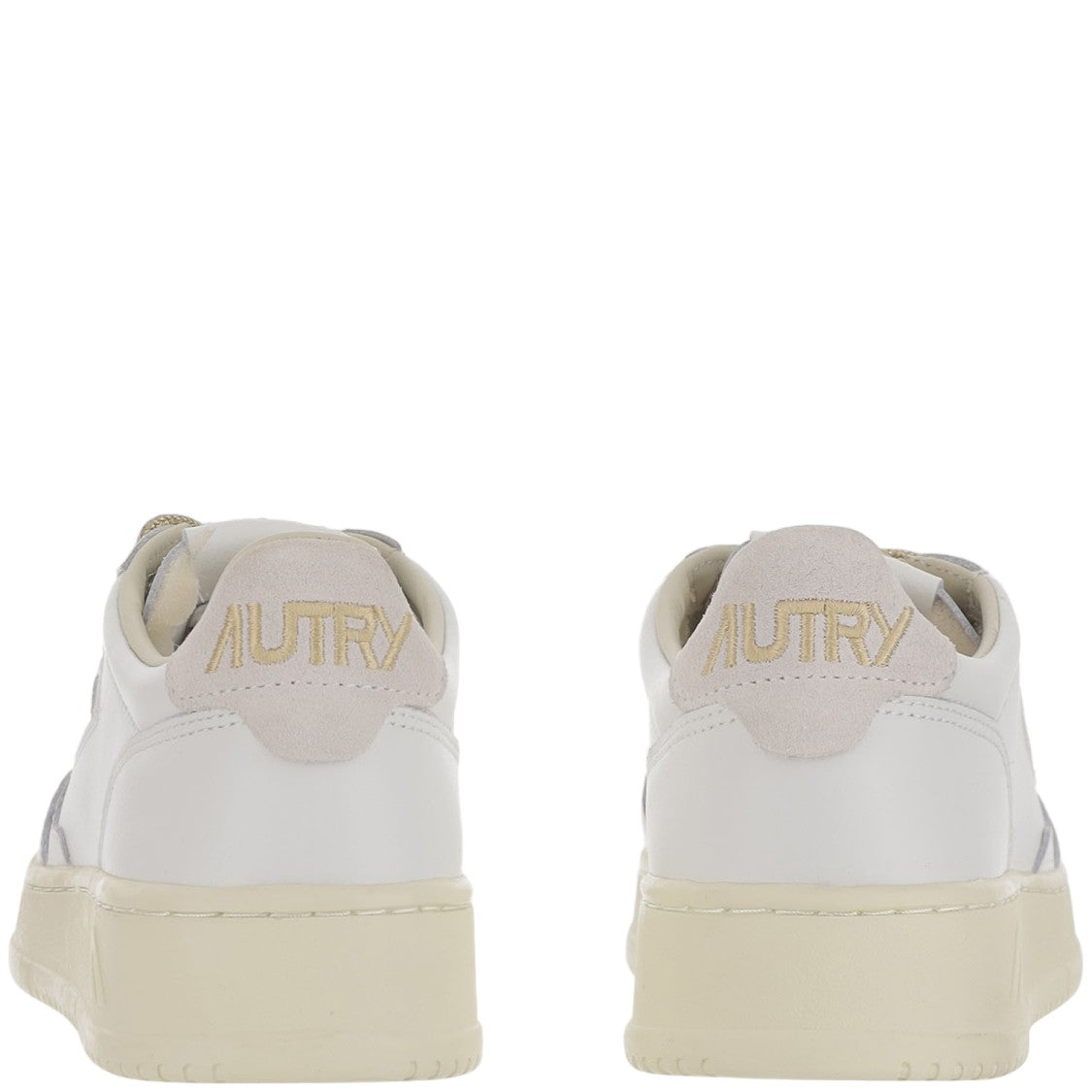Autry Leather Sneakers With Perforated Toe