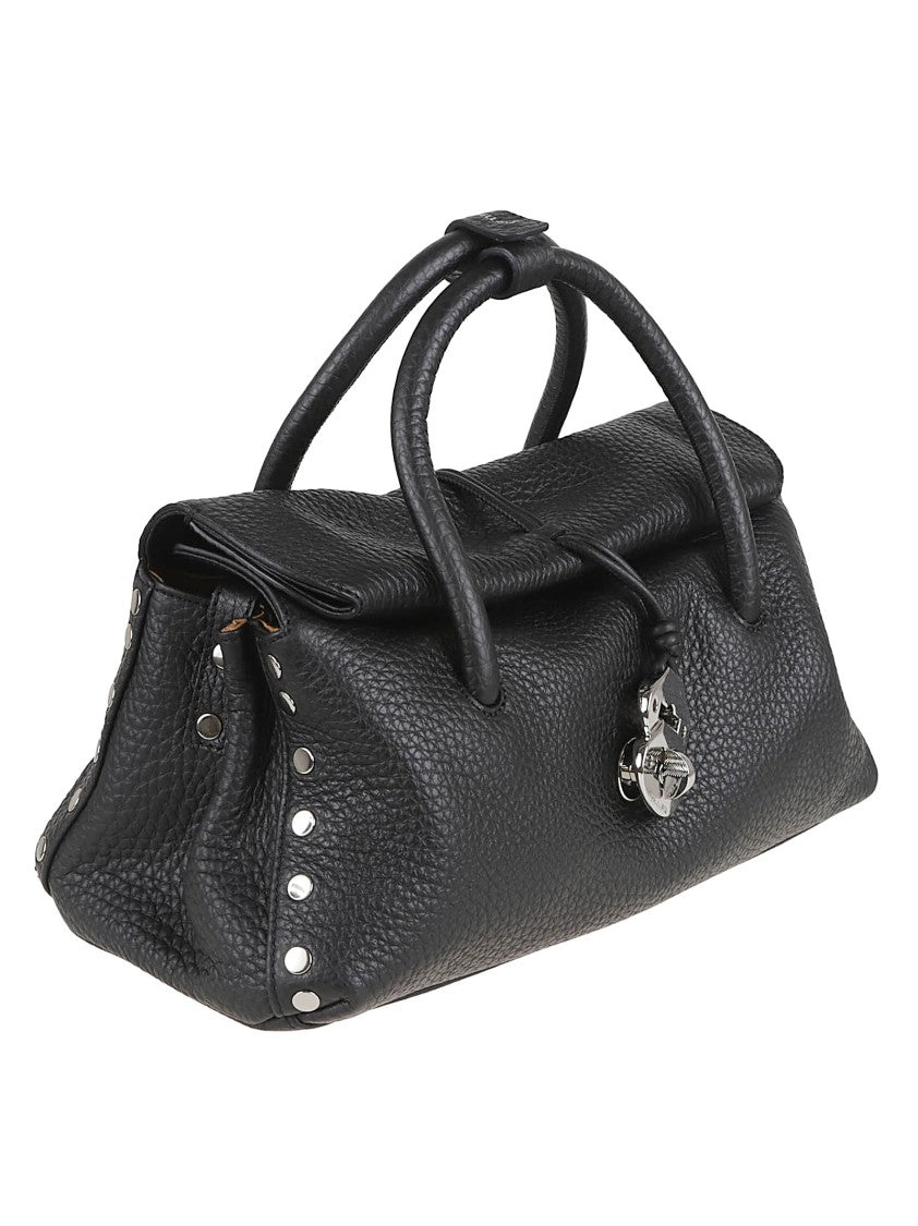 Zanellato Double Compartment Soft Calfskin Handbag