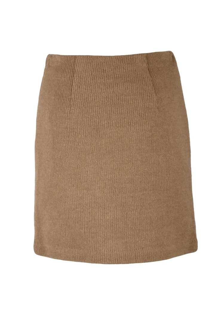 Elisabetta Franchi Knit Skirt - Grey