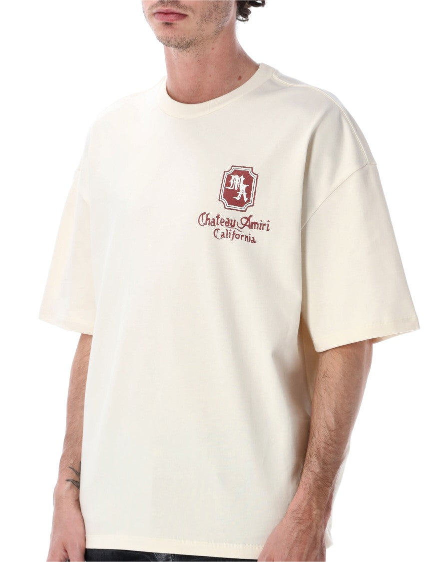 Amiri Ma Chateau Oversized Cotton T Shirt