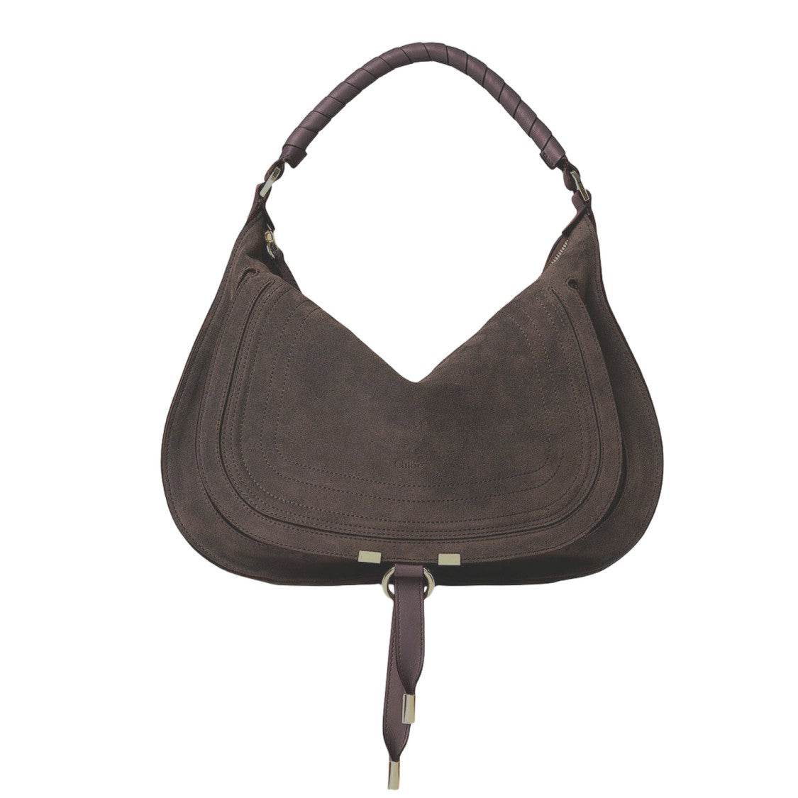 Chloé Marcie Suede Shoulder Bag