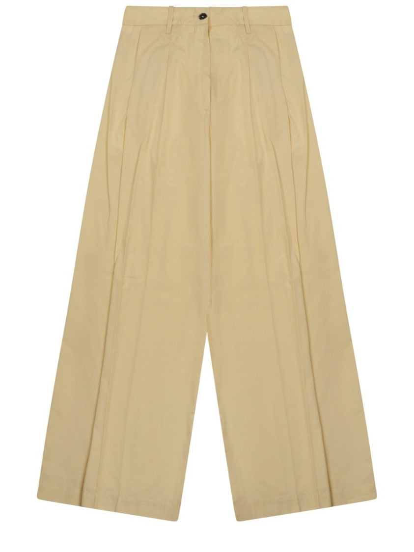 Nine In The Morning Petra Wide Leg Chino Trousers