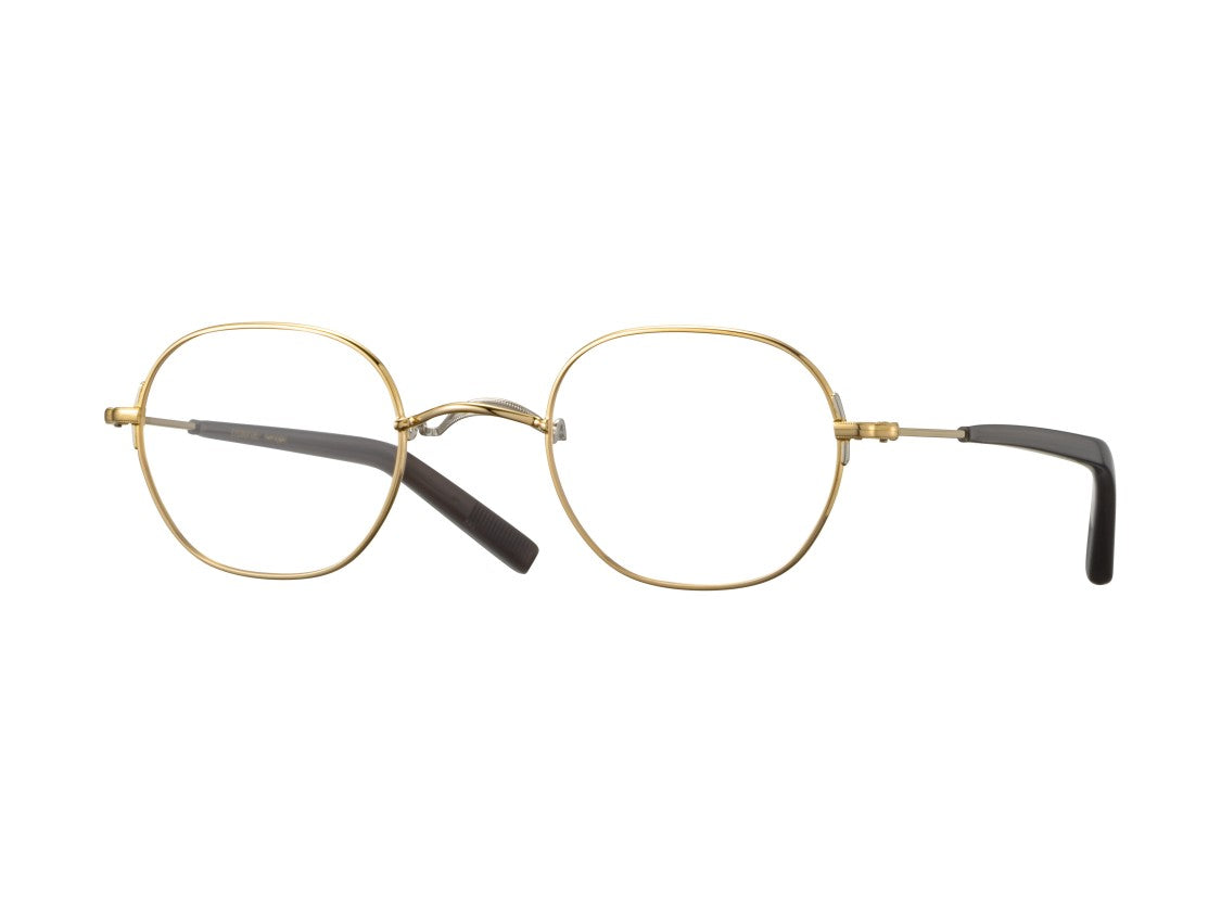 Eyevan Gold 216E Metal Geometric Eyeglasses