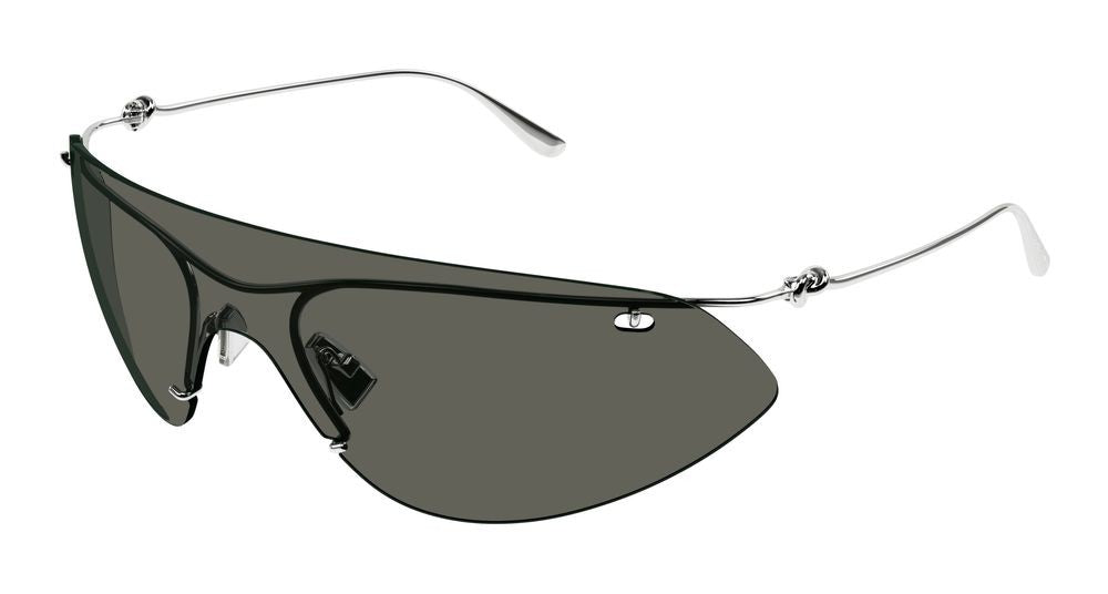 Bottega Veneta Sunglasses Bv1272s 002 Silver Silver Grey 99/1/120