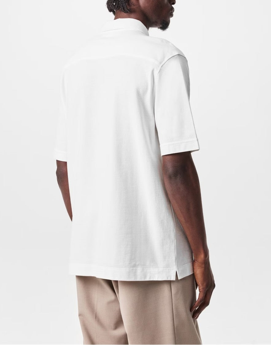 Moncler Logo Patch Polo Shirt