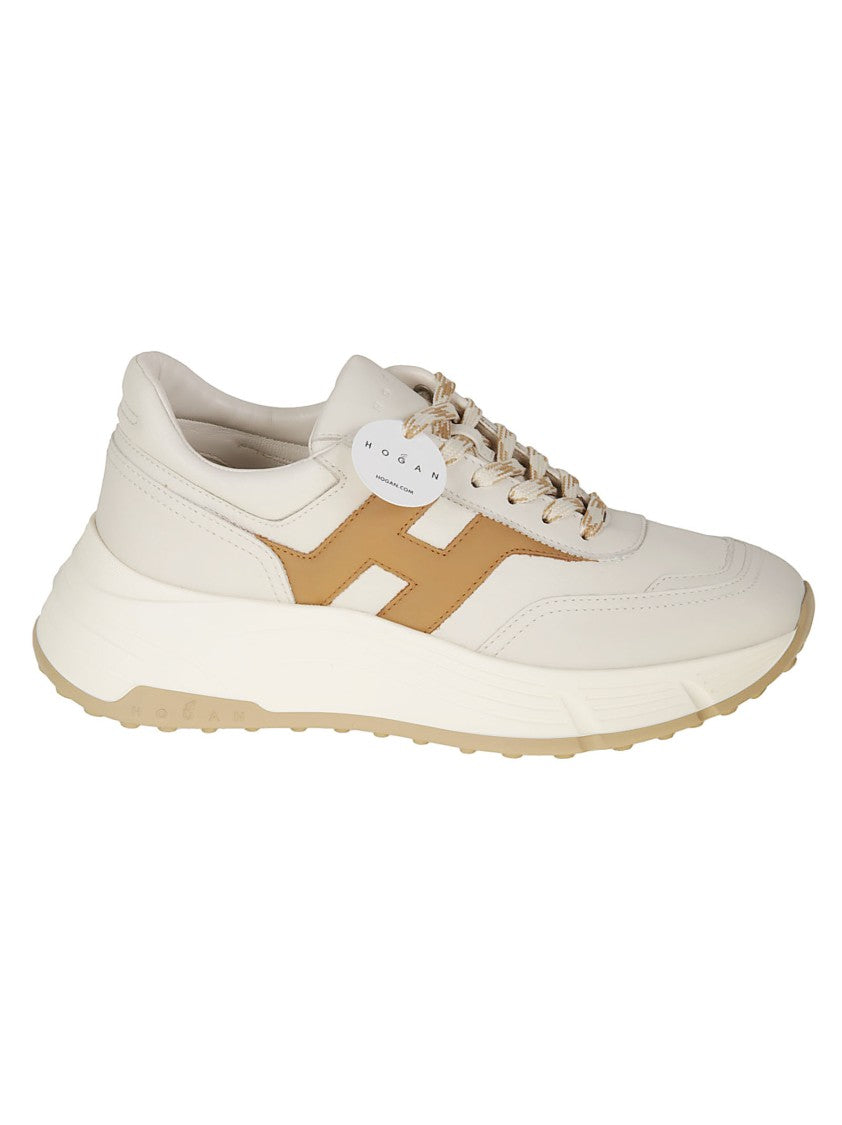 Hogan H669 Chunky Sole Calf Leather Sneakers