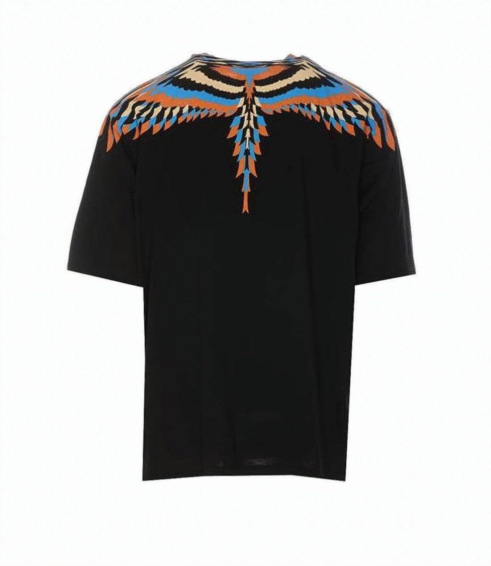 Marcelo Burlon Graphic Wing-Design Short-Sleeve T-Shirt