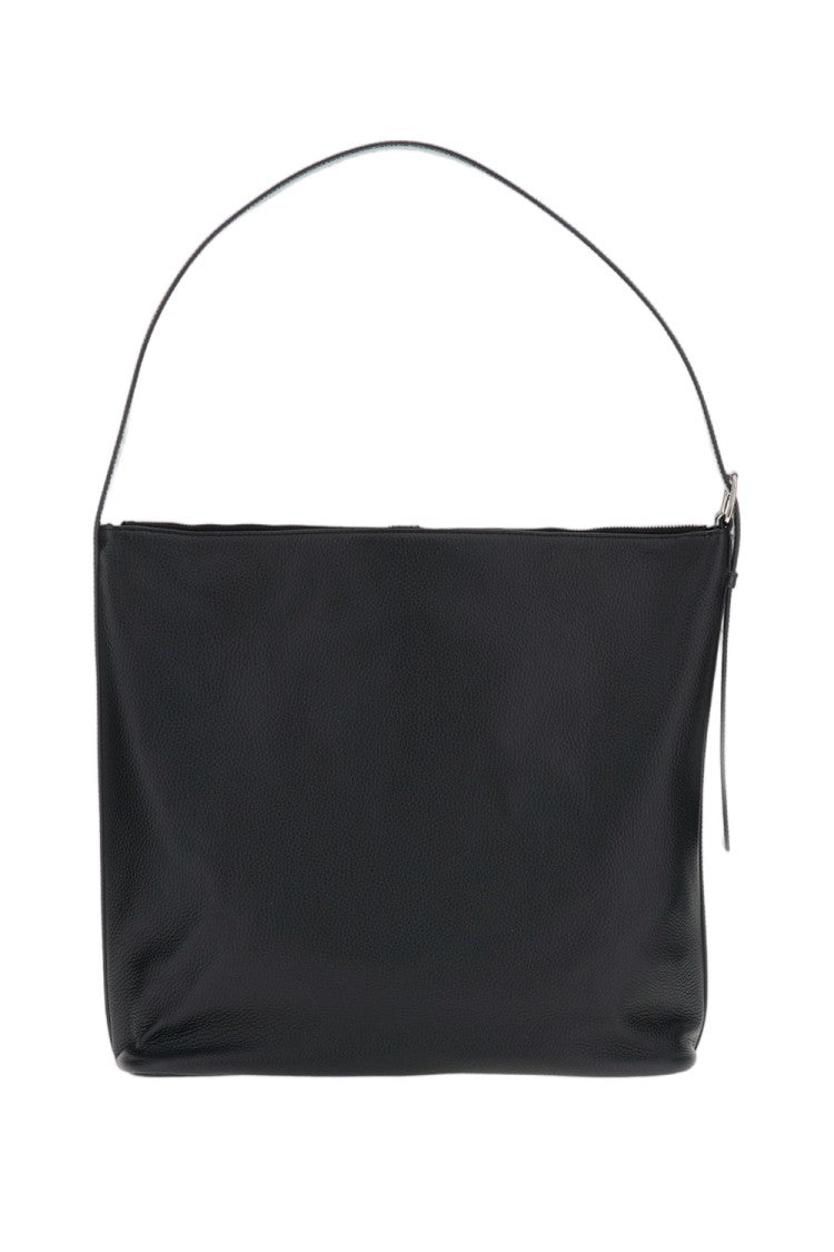 A.P.C. Black Vera Smooth Leather Shoulder Bag