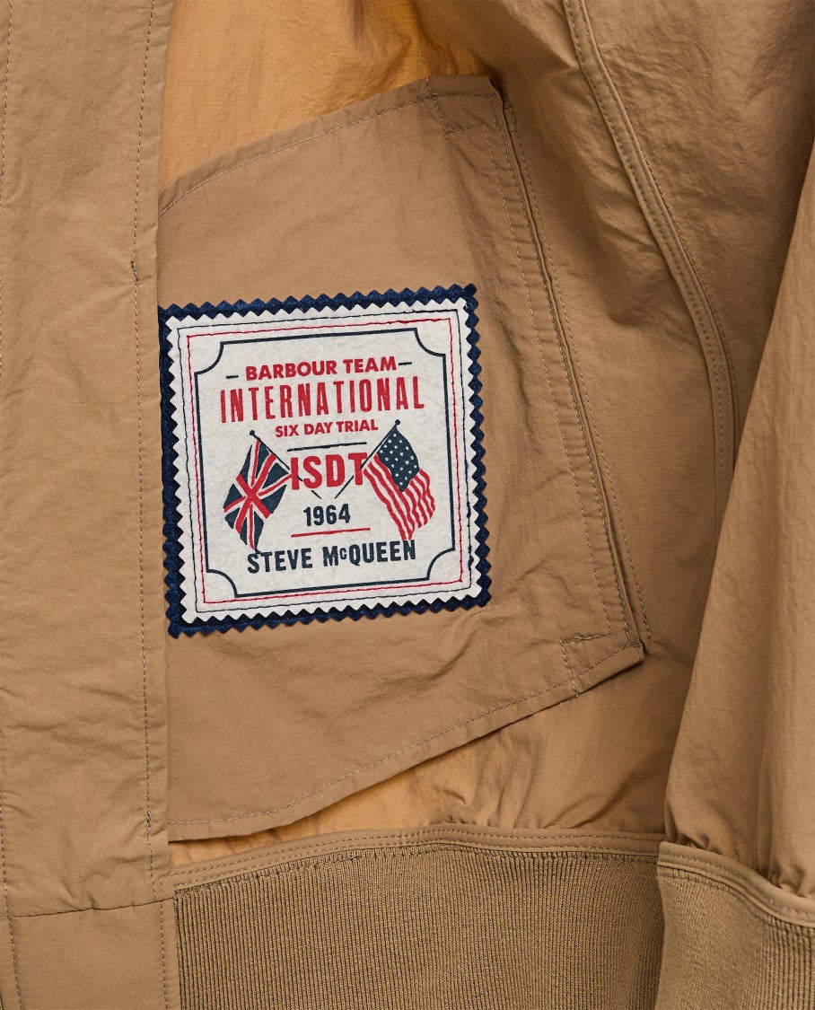 Barbour Rectifier Harrington Outerwear With Buttoned Collar