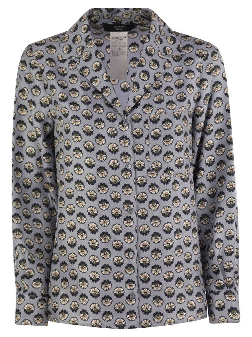 Max Mara Oncia - Silk Twill Shirt