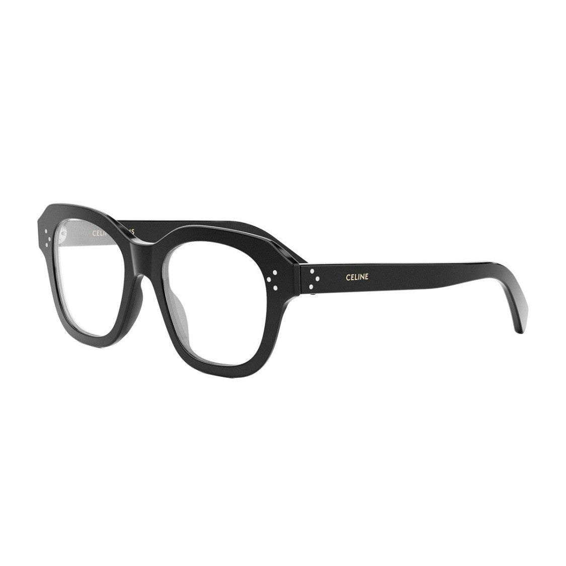 Celine Black 3 Dots Hd Acetate Sunglasses