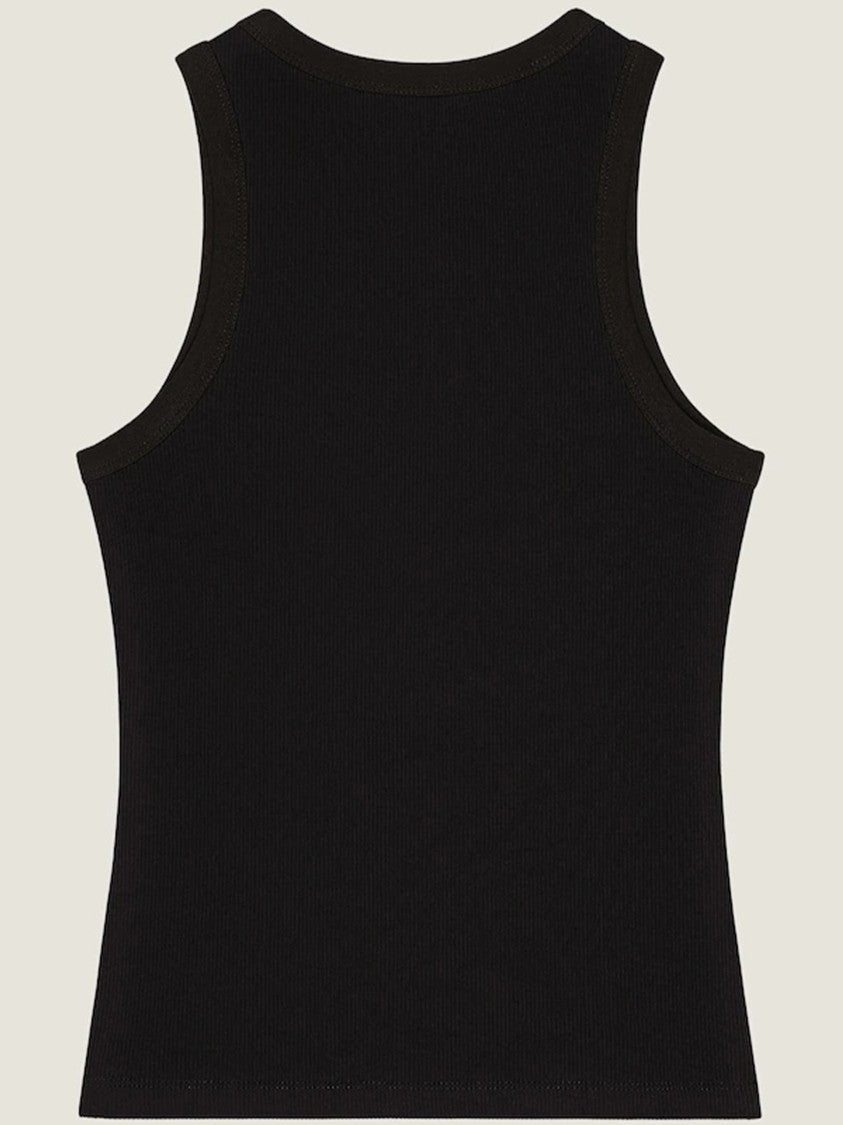 Givenchy Tank Top Fitted Ribbed Cotton Tank