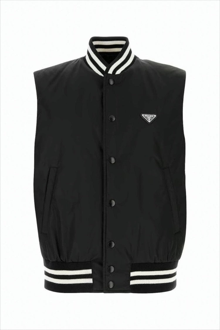 Prada Boxy Black Vest