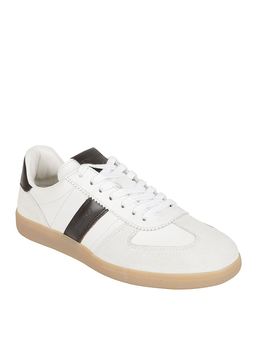 Tom Ford Calf Leather Low Top Sneakers