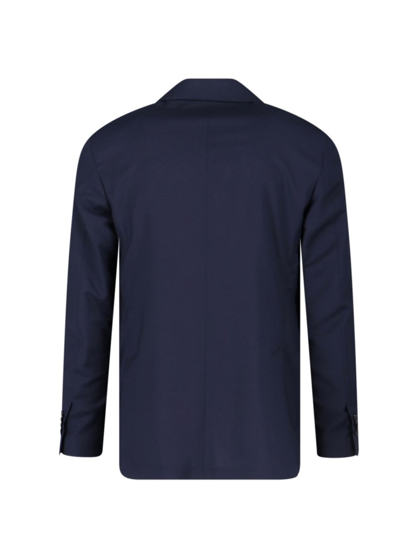 Lardini Tailored Two-Button Blazer And Slim-Fit Trousers Set