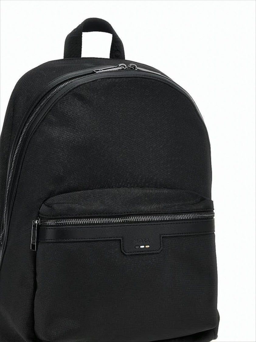 Hugo Boss Minimalist Backpack With Carrying Options