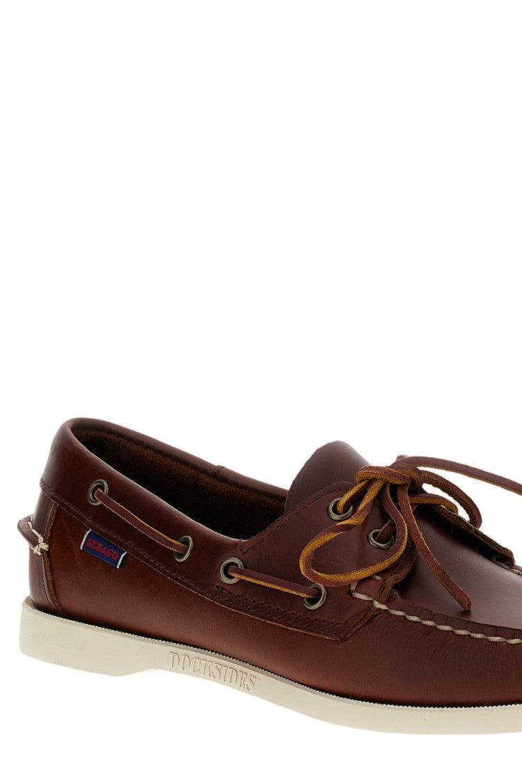 Sebago Classic Brown Leather Boat Shoes