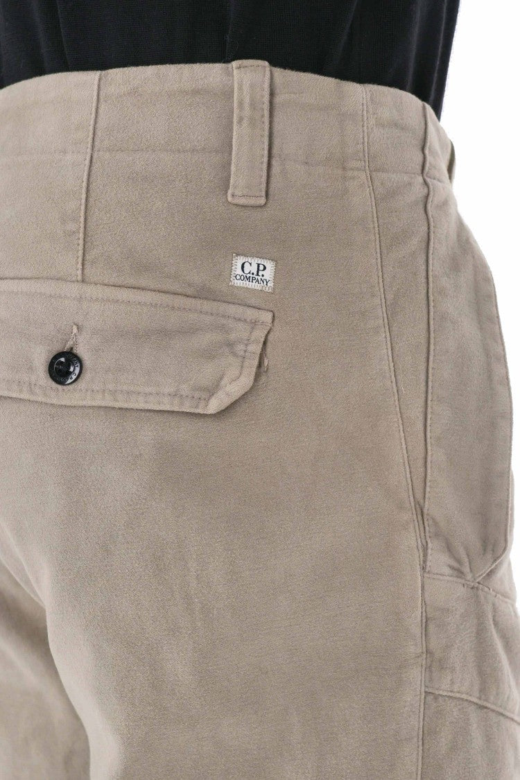 C.P. Company Stretch Moleskine Cotton Trousers