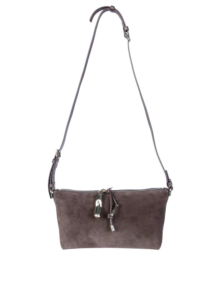 Furla Debby Soft Suede Mini Shoulder Bag