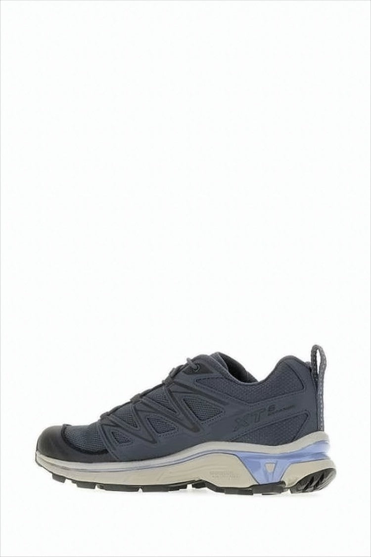 Salomon Low-Profile Black Sneakers With Textile Upper