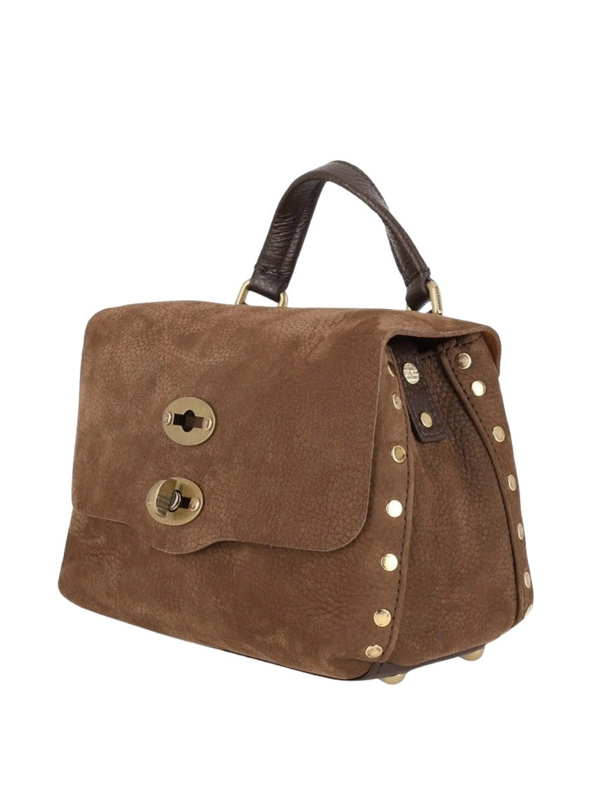 Zanellato Postina Jones Nabuk Nubuck Shoulder Bag