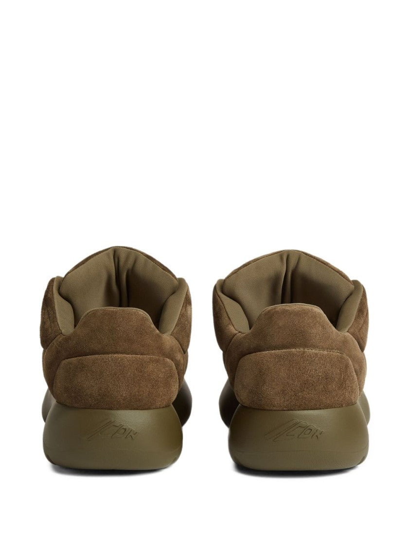 Dsquared2 Earth Brown Suede Sneakers