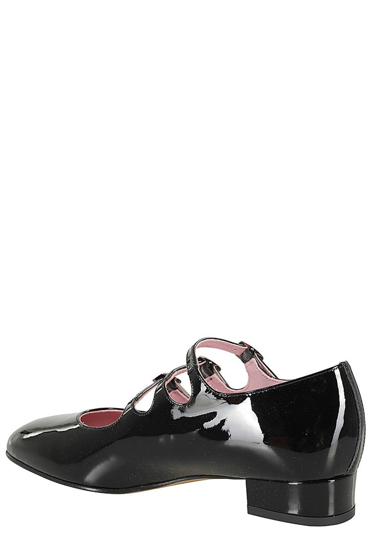 Carel Paris Ariana Black Patent Leather Ballerina