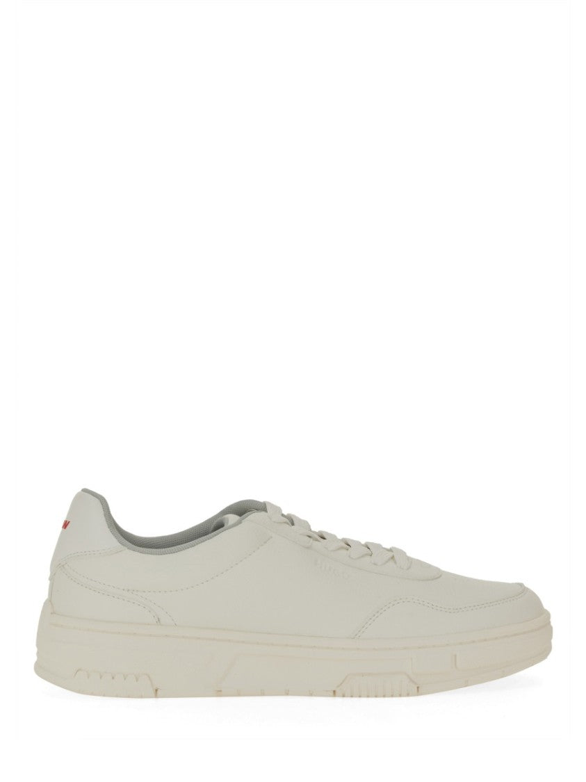 Hugo Sneaker With Subtle Zigzag Detail