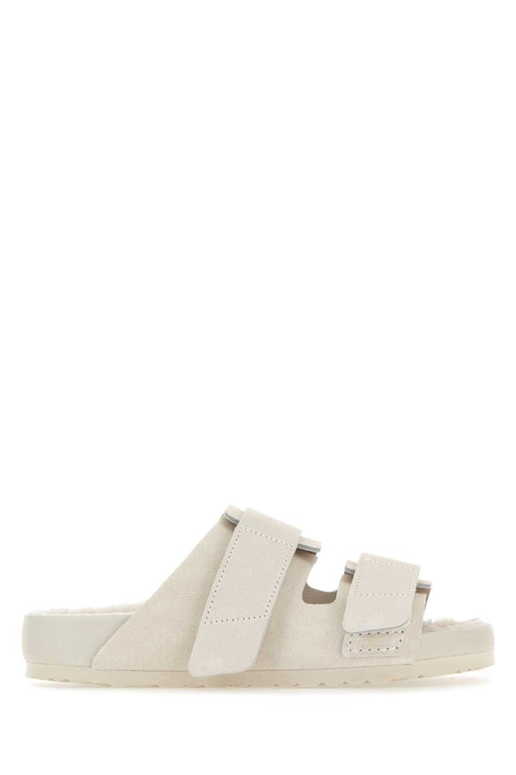 Birkenstock Chalk Suede Slippers