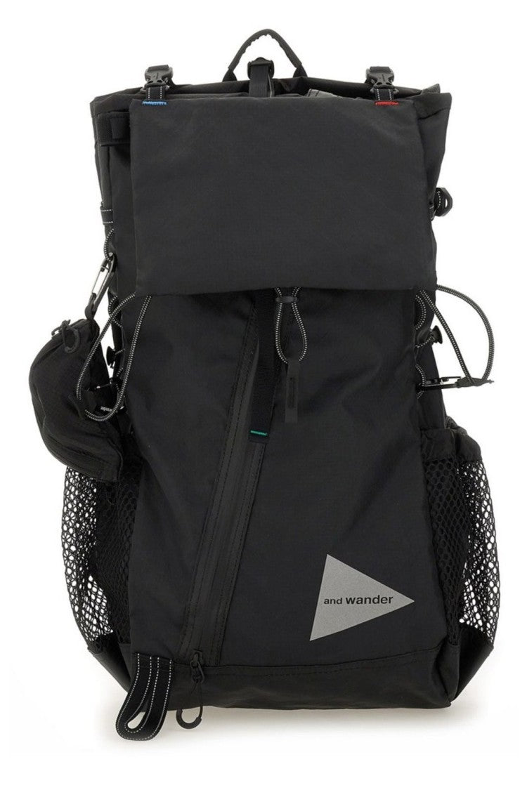 And Wander Structured Minimalist Black Bag With Clean Lines