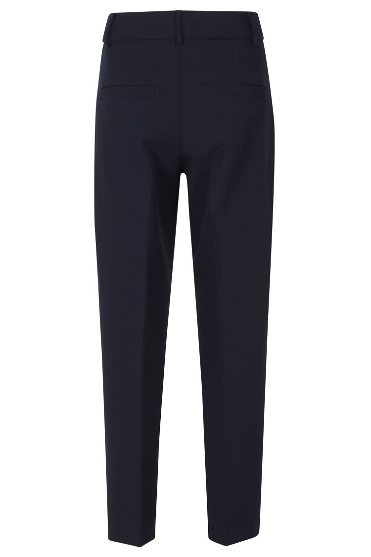 Seventy Blue Straight-Fit Synthetic Pants