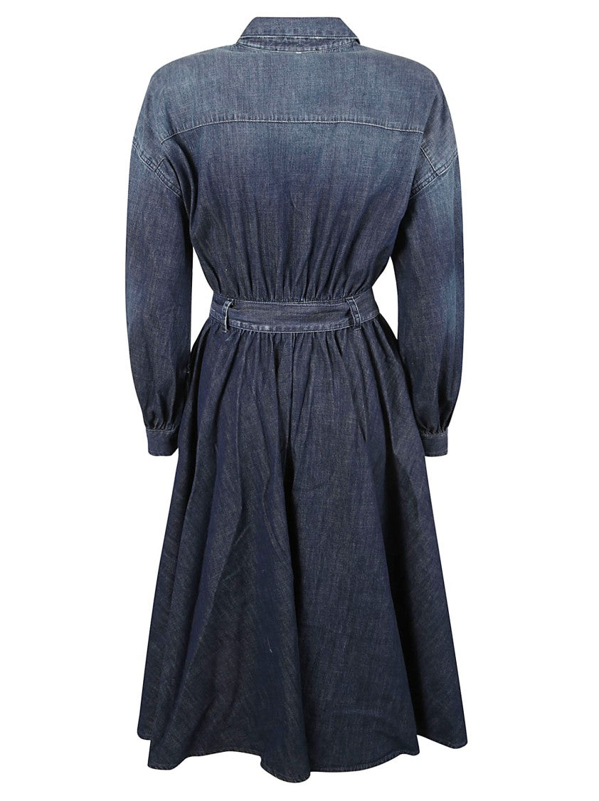 Lorena Antoniazzi Classic Denim Shirt Dress