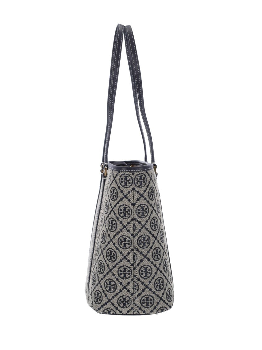 Tory Burch Small Tote Bag "T Monogram" – Beige