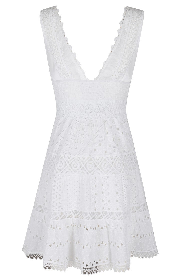 Temptation Positano Sarno Dress - White