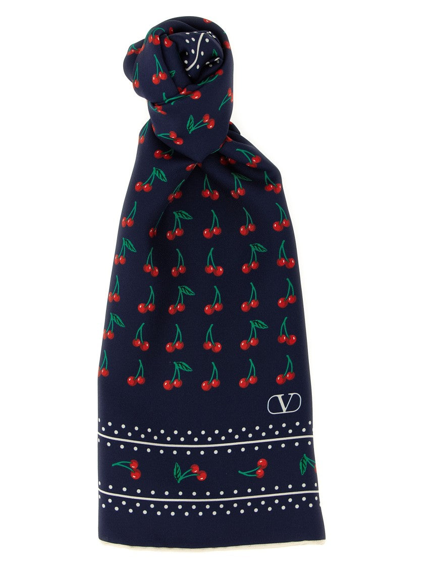 Valentino Garavani 'Cherryfic' Scarf