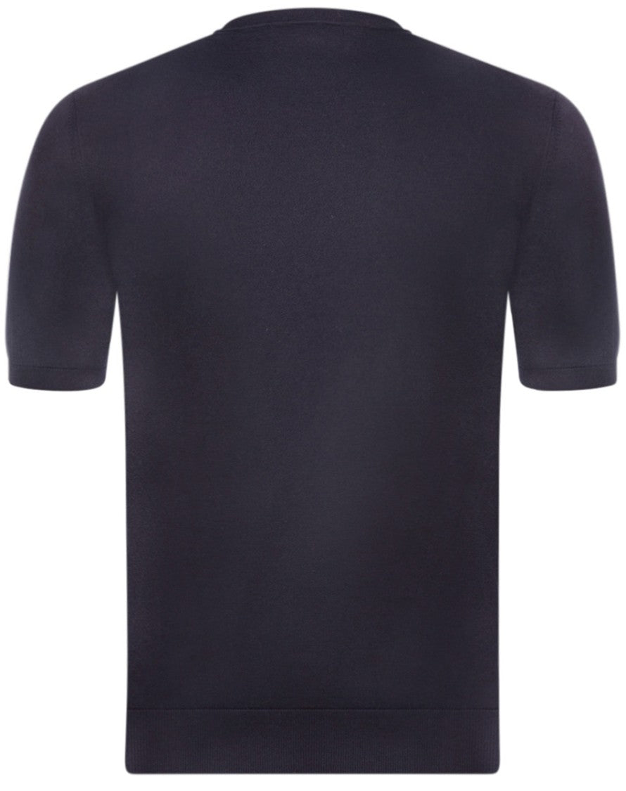 Gran Sasso Cotton Crewneck Straight Fit T Shirt