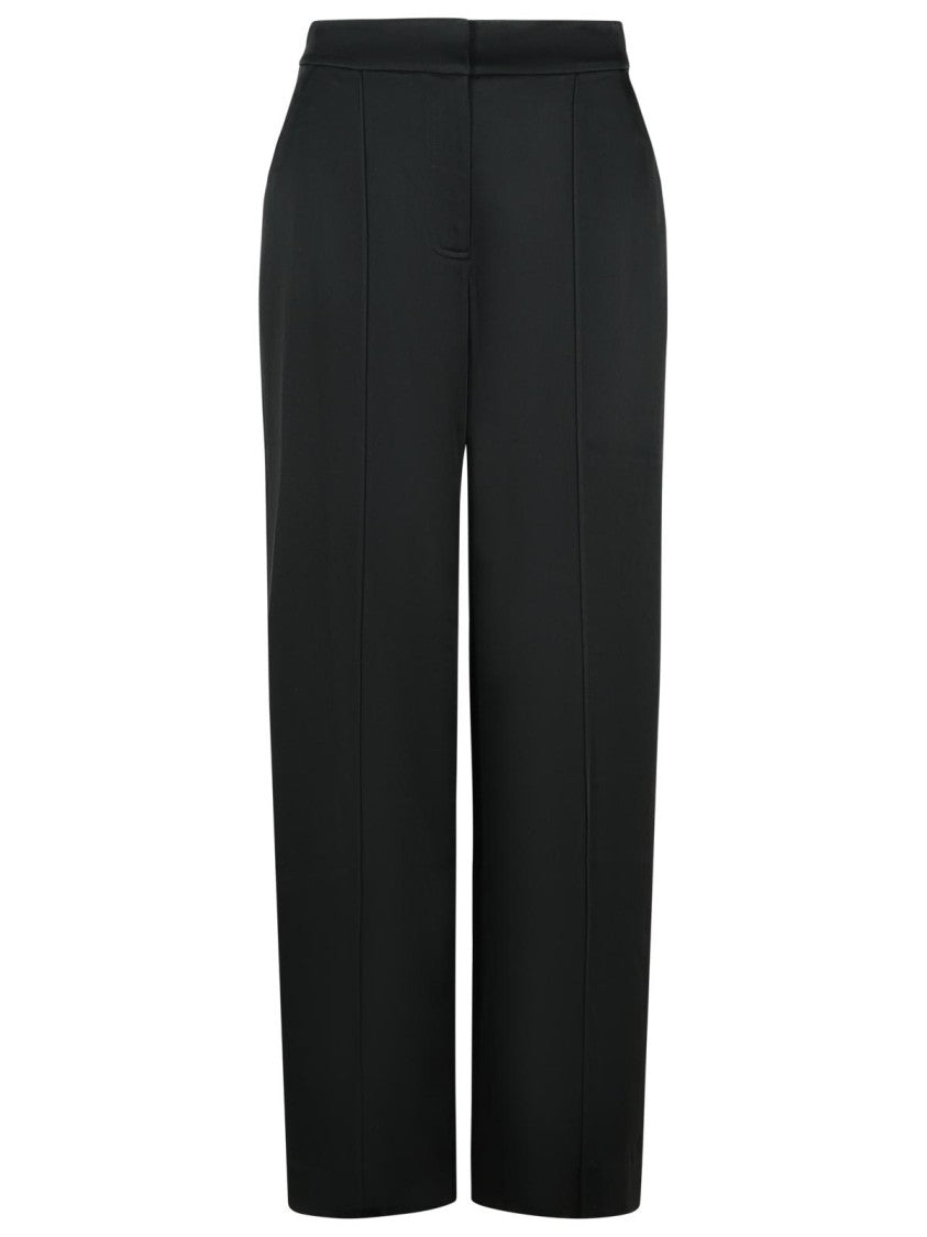 Simkhai 'Kyra' Black Acetate Blend Pants