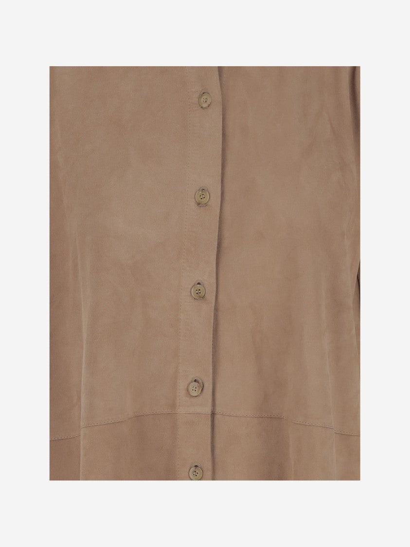 Niccolò Pasqualetti Douglas Suede Shirt